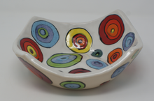 Load image into Gallery viewer, Gorgeous Square-ish Colourful Bowl
