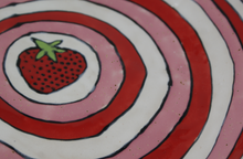 Load image into Gallery viewer, Large organic strawberry serving dish
