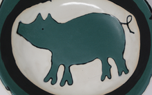 Load image into Gallery viewer, Lovely Dark Green Piggy Bowl
