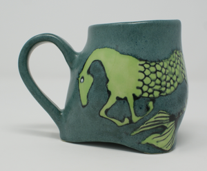 Seahorse mug