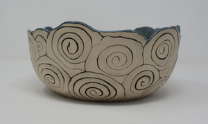 Beautiful coiled bowl