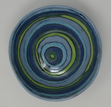 Load image into Gallery viewer, Blues and greens bowl
