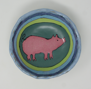 Beautiful Ugly Pig Chunky Bowl