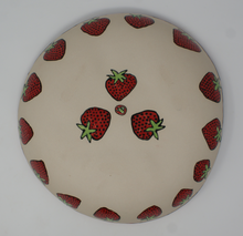 Load image into Gallery viewer, Large organic strawberry serving dish
