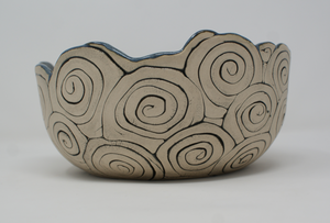 Beautiful coiled bowl