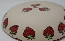 Load image into Gallery viewer, Large organic strawberry serving dish
