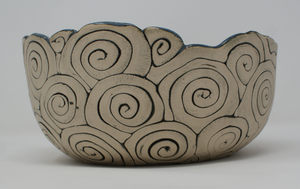 Beautiful coiled bowl