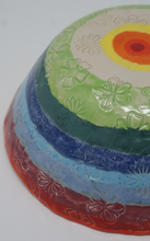 Załaduj obraz do przeglądarki galerii, Rainbow &amp; flowers bowl
