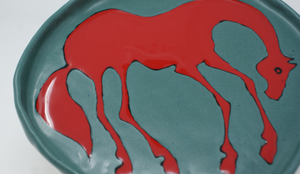 The Red Horse Plate