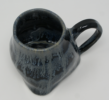 Load image into Gallery viewer, Black and glacier blue mug
