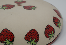 Load image into Gallery viewer, Large organic strawberry serving dish
