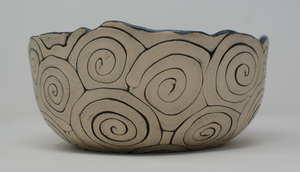 Beautiful coiled bowl