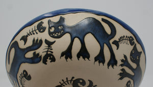 Ugly Cats small bowl