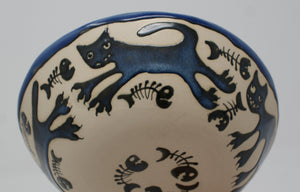 Ugly Cats small bowl