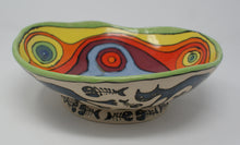 Załaduj obraz do przeglądarki galerii, Ugly Cats large-medium serving bowl
