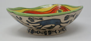 Ugly Cats large-medium serving bowl