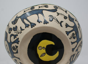 Ugly Cats large-medium serving bowl