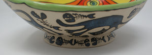 Ugly Cats large-medium serving bowl