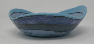 Medium gorgeous blues bowl