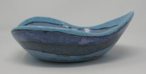 Medium gorgeous blues bowl