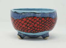 Load image into Gallery viewer, Cute red eel small round bowl
