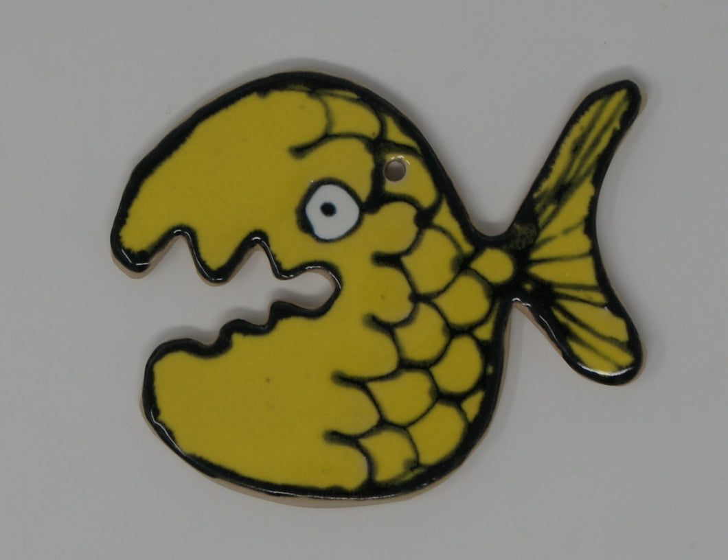 Yellow Ugly Fish trinket