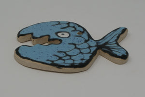 Turquoise Ugly Fish trinket