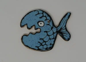 Turquoise Ugly Fish trinket