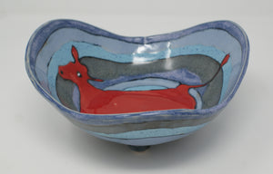 Red Cow bowl medium