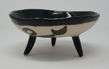 Load image into Gallery viewer, The Ugly Cats three legged bowl
