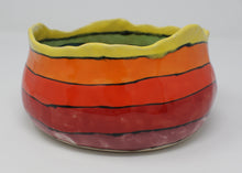 Load image into Gallery viewer, Pinched colourful bowl
