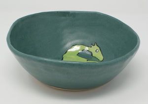 Small seahorse bowl