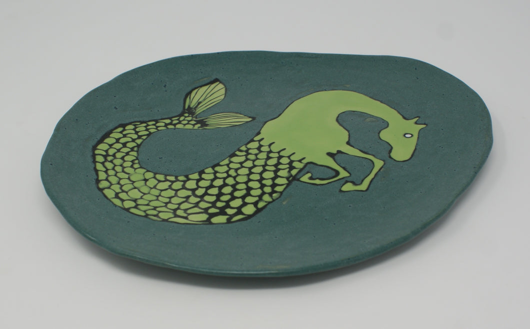 Small Seahorse plate