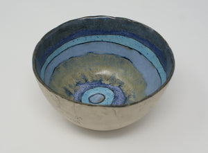 Small blue beautiful bowl