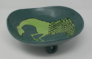 Bucephalus - medium serving seahorse bowl