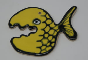 Yellow Ugly Fish trinket