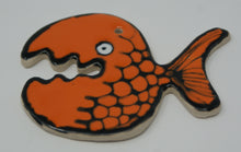 Load image into Gallery viewer, Orange Ugly Fish trinket
