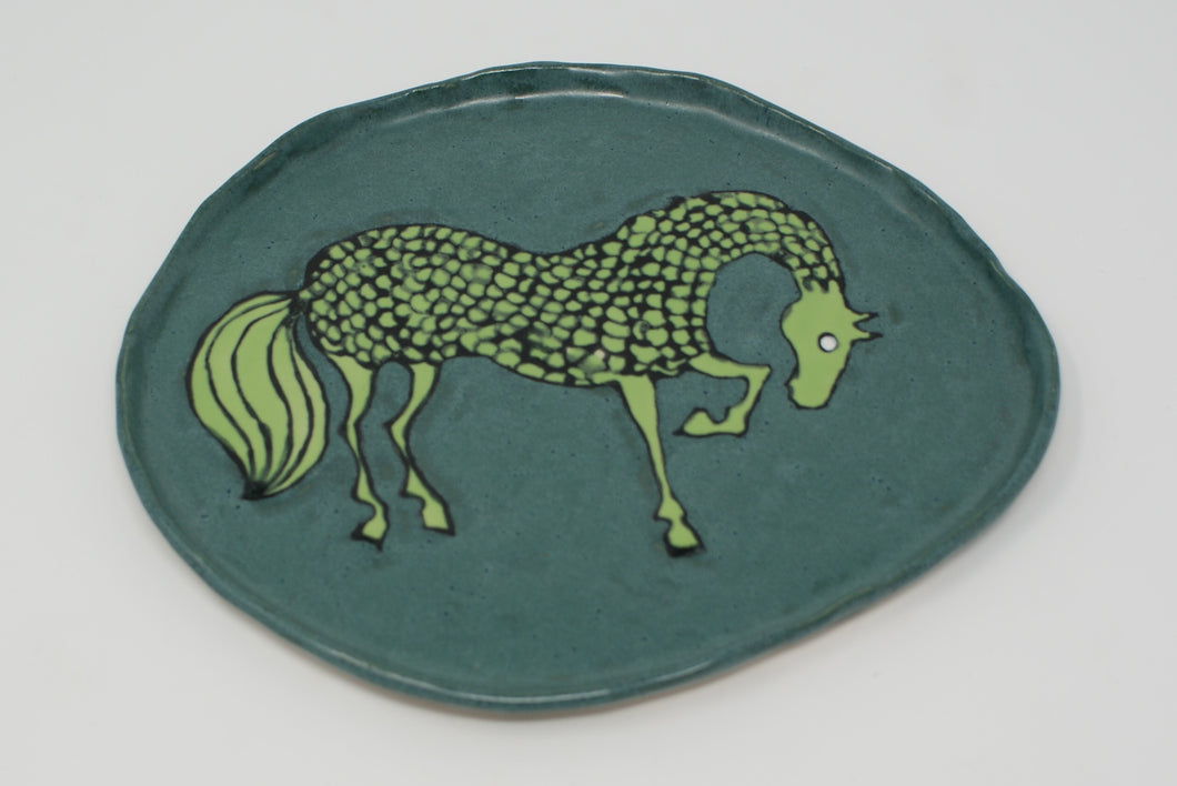 Gorgeous Horse-seahorse plate