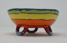 Load image into Gallery viewer, Lovable funky legs tripod bowl
