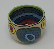 Załaduj obraz do przeglądarki galerii, Small cute pinched rainbow bowl (rainbowl)
