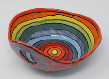 Load image into Gallery viewer, Sweetest colourful bowl with funky handle
