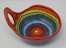 Load image into Gallery viewer, Sweetest colourful bowl with funky handle
