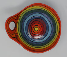 Load image into Gallery viewer, Sweetest colourful bowl with funky handle
