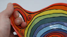 Załaduj obraz do przeglądarki galerii, Sweetest colourful bowl with funky handle
