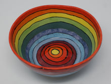 Load image into Gallery viewer, Madly rainbowy bowl
