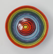 Load image into Gallery viewer, Madly rainbowy bowl
