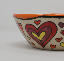Load image into Gallery viewer, Sunny hearts bowl

