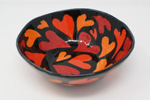 Load image into Gallery viewer, Burning hearts beautiful serving bowl
