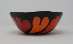 Burning hearts beautiful serving bowl