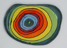 Załaduj obraz do przeglądarki galerii, 027P003 Kolorowy talerz
